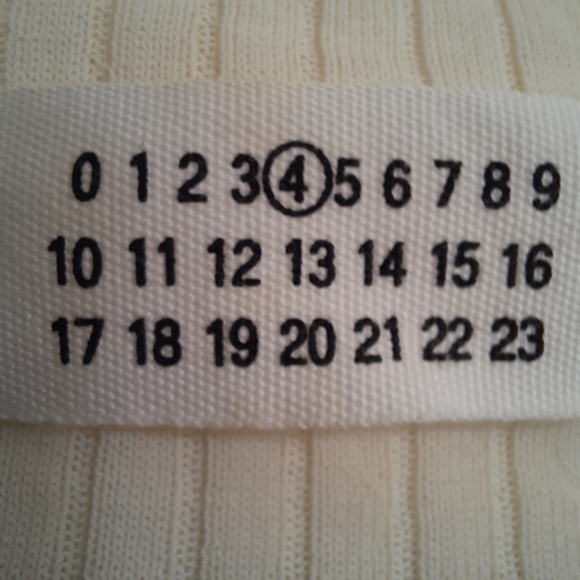 2011 MAISON MARTIN MARGIELA Deep Plunge V-Neck Knit Collared Sweater Stretch M - Picture 6 of 10